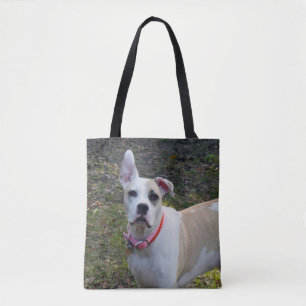 Sally - een gered hond tote bag