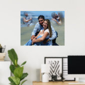 Sally en Shaun Poster (Thuiskantoor)