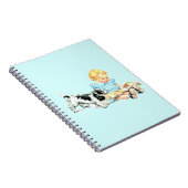 Sally en Spot jaren 50 Illustratie Notitieboek (Rechterzijde)