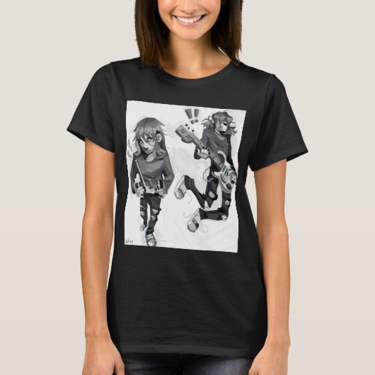 Sally face onderzoek t-shirt (Voorkant)