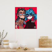 Sally Face Poster (Keuken)