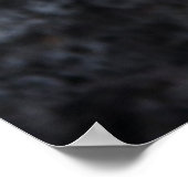 Sally lightfoot krab op een zwarte lavegrots poster (Hoek)