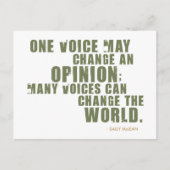 Sally McLean Quote Briefkaart (Voorkant)