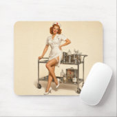 Sally Monroe - Aan het werk Muismat (Met muis)