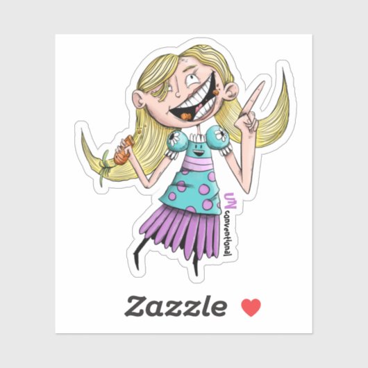 Sally Ranchingson Sticker (Vel)