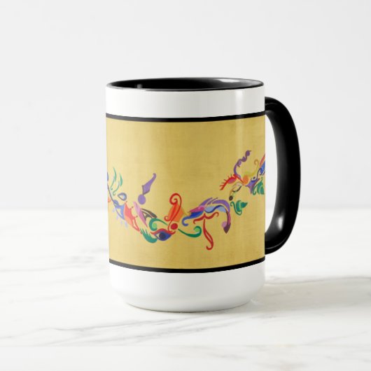 Sally Rayn: Dragon Spring 3 Mok (Voorkant rechts)