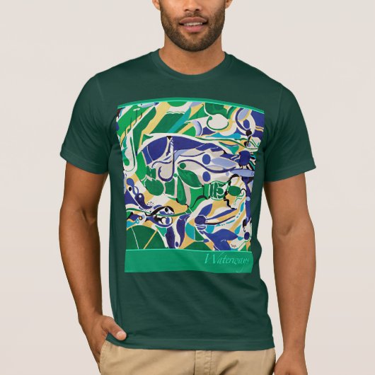 Sally Rayn: Waterwegt-shirt T-shirt (Voorkant)