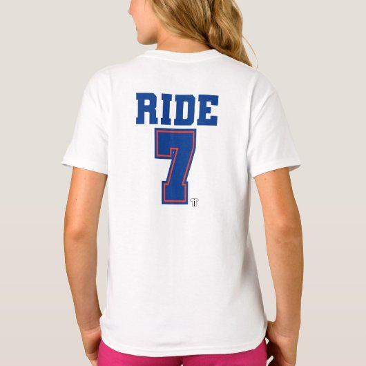 Sally Ride Kinderen T-shirt (Achterkant)