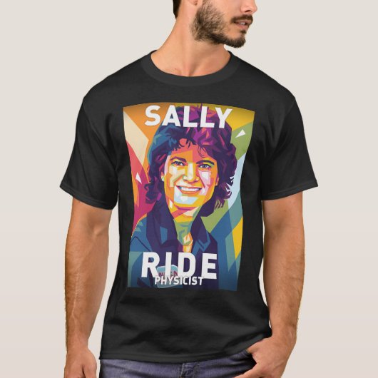 Sally Ride T-shirt (Voorkant)