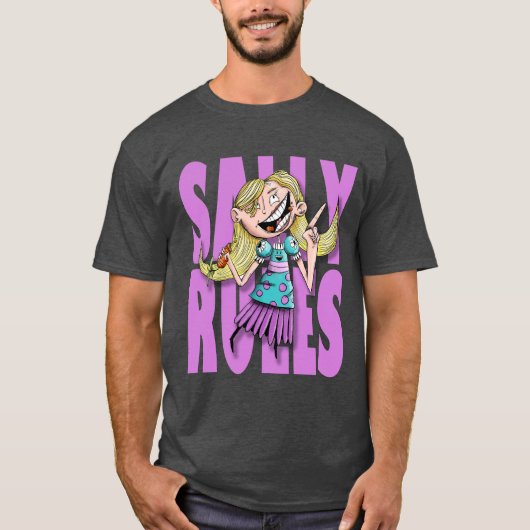 Sally Rules! T-shirt (Voorkant)