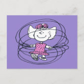 Sally Spelling sprinkphoek Briefkaart (Voorkant)