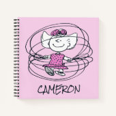 Sally Spelling sprinkphoek Notitieboek (Voorkant)