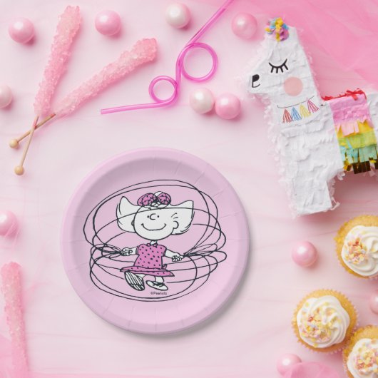 Sally Spelling sprinkphoek Papieren Bordje (Feest)