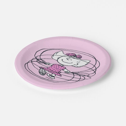 Sally Spelling sprinkphoek Papieren Bordje (Gekanteld)