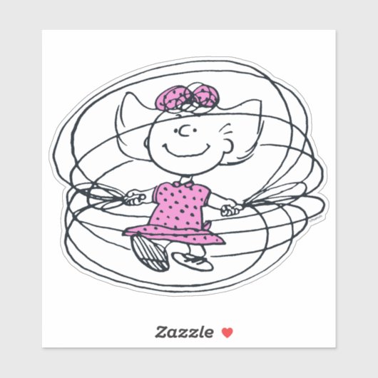 Sally Spelling sprinkphoek Sticker (Vel)