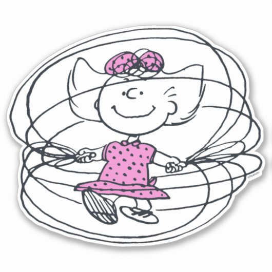 Sally Spelling sprinkphoek Sticker (Voorkant)