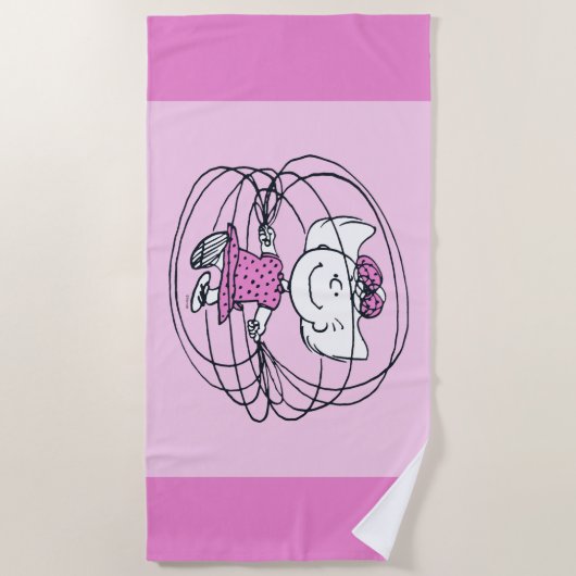 Sally Spelling sprinkphoek Strandlaken (Voorkant)