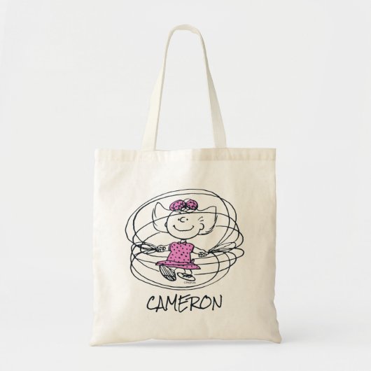 Sally Spelling sprinkphoek Tote Bag (Voorkant)