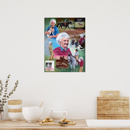Sally Swift Poster (Keuken)