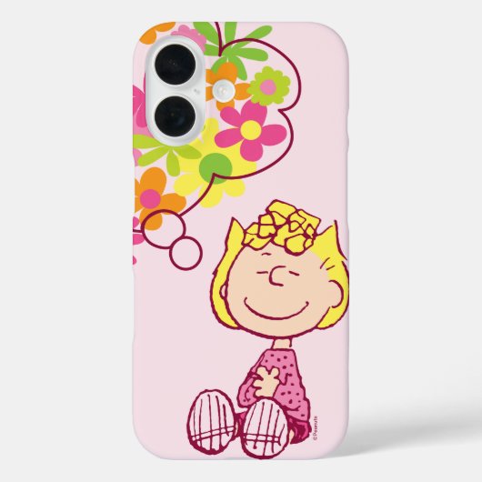 Sally Thinking of Flowers Case-Mate iPhone Case (Achterkant)