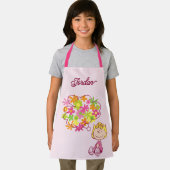 Sally Thinking of Flowers | Jouw namen toevoegen Schort (Insitu)