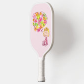 Sally Thinking of Flowers Pickleball Paddle (Links)