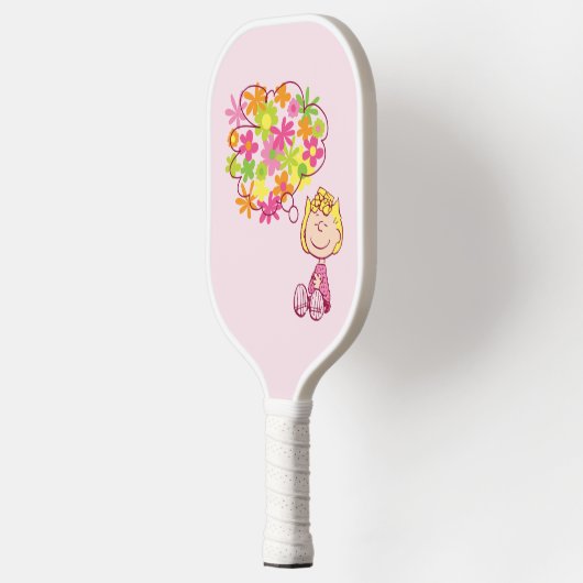 Sally Thinking of Flowers Pickleball Paddle (Links)