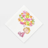 Sally Thinking of Flowers Servet (Hoek)