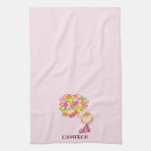 Sally Thinking of Flowers Theedoek (Verticaal)