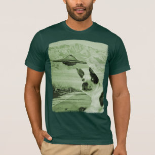 Sally ziet een ufo t-shirt