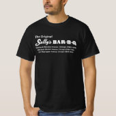 Sally's Bar-B-Q Restaurant, Chicago, IL 1941-1976 T-shirt (Voorkant)