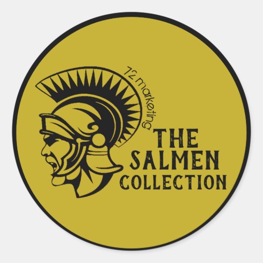 Salmen High School Sticker Label SHS Slidell, LA (Voorkant)