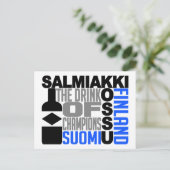 Salmiakki Kossu briefkaart (Staand voorkant)