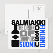 Salmiakki Kossu briefkaart (Voorkant / Achterkant)