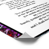 Salmo 23 cita bíblica poster (Hoek)