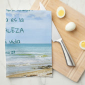 Salmo 27 Jehova Luz Salvación Verso Bíblico Theedoek (Quarter Fold)