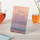 salmo 4:8 reclamebord met voetstuk (Insitu)