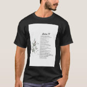 Salmo 91, Spaanse Bijbelse Verse T-shirt (Voorkant)