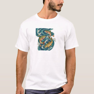 Salmon and Whirlpools T-shirt