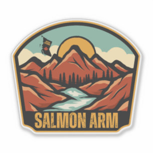 Salmon Arm, Brits-Columbia Sticker