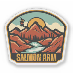 Salmon Arm, Brits-Columbia Sticker