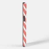 Salmon Asian Moods Ikat Chevrons Case-Mate iPhone Case (Achterkant / Rechts)