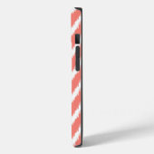 Salmon Asian Moods Ikat Chevrons Case-Mate iPhone Case (Achterkant / Links)