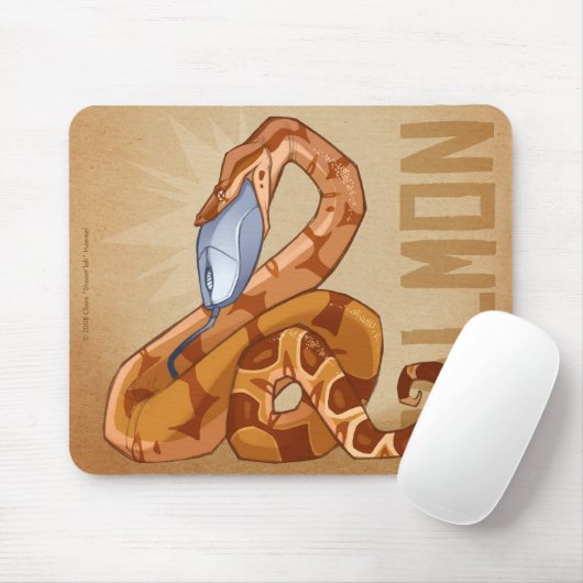 Salmon BCI Mousepad Muismat (Met muis)