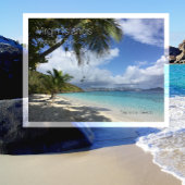 Salmon Beach, Palms, Maagdeneilanden Nationaal Par Briefkaart