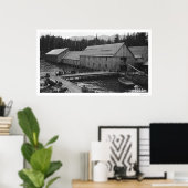 Salmon Cannery Ketchikan, Alaska 1918 Poster (Thuiskantoor)