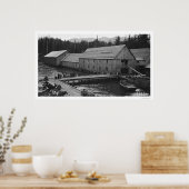 Salmon Cannery Ketchikan, Alaska 1918 Poster (Keuken)