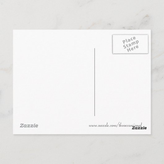 Salmon-crested Cockatoo Briefkaart (Achterkant)