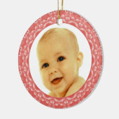 Salmon Deco Photo Lijst Ornament (Links)