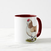 Salmon Faverolle Hen Mok (Voorkant rechts)